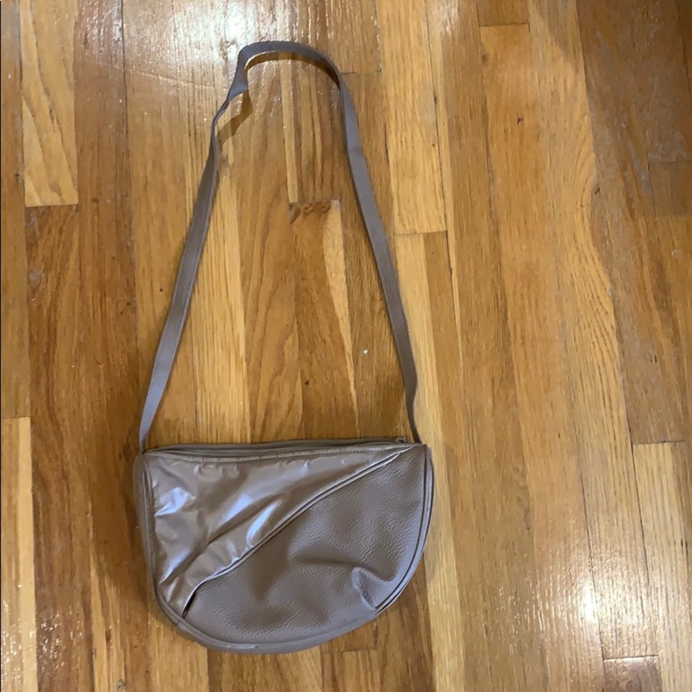 Brown Leather Express Satchel